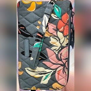 Vera Bradley RFID Tech Wristlet In Coastal Paradise
